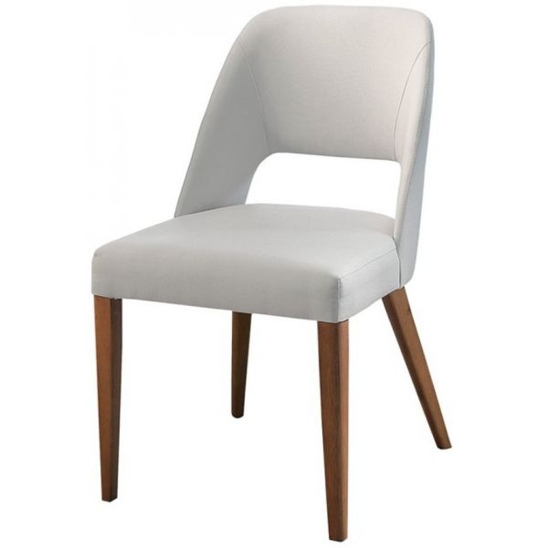 Cadeira SIER Danubia Ref:126678 Encosto e Assento Estofado s/Braço 49x55x83cm