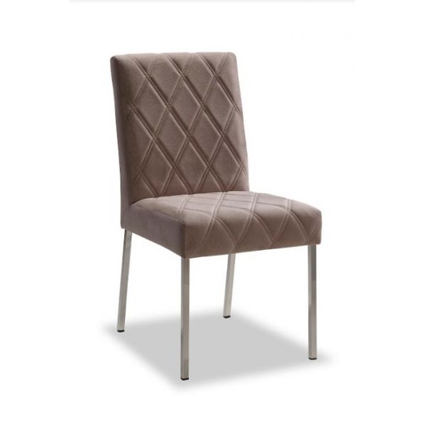 Cadeira Jessica Bel Metais - Ref. 17605 - 43/59x47,5x92