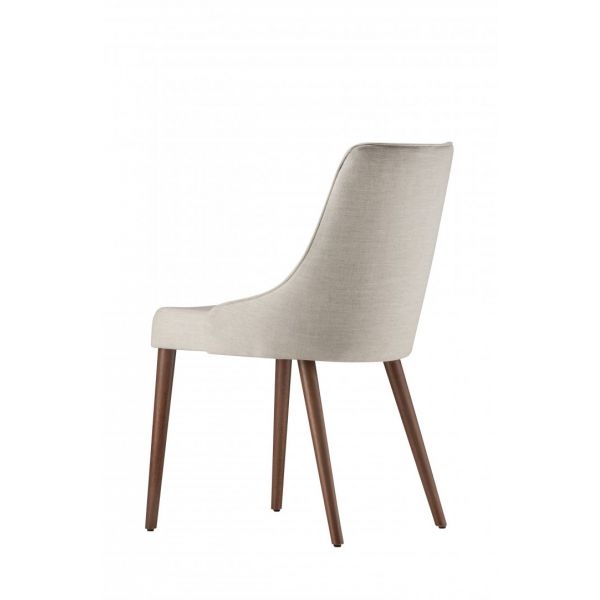 Cadeira Érika Pé Palito Madeira Bell Design - Ref.4604 - 50x81x57cm