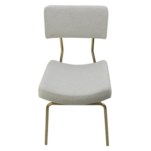 Cadeira Bienna Inox Polido Padrão Bel Metais - Ref. 3950 - 57x46x88