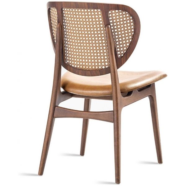 Cadeira SIER Joelma Ref:170320 Encosto Tela e Assento Estofado s/Braço 52x60x84cm