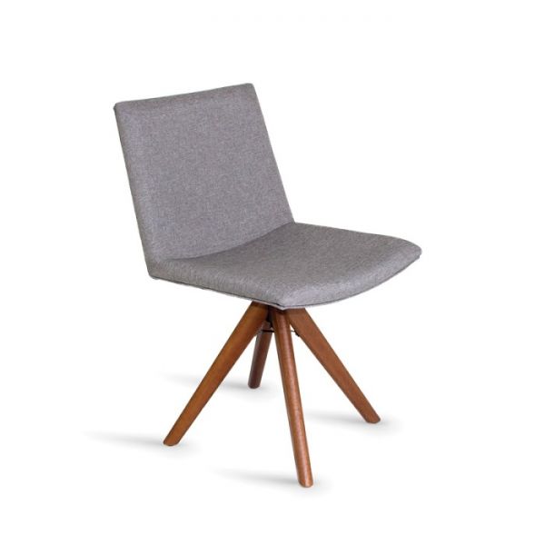 Cadeira Base Cone Madeira - Deccor Design - Ref. 153 - Tamanho 45x62x88cm