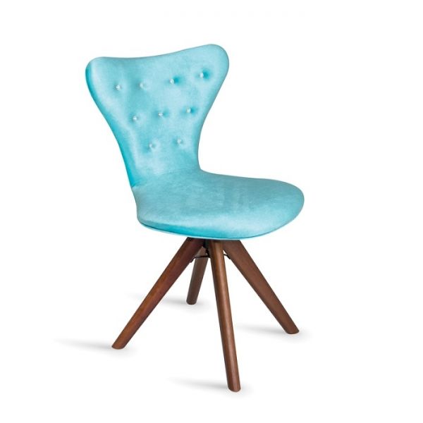 Cadeira Base Fixa Cromada - Deccor Design - Ref. 101 CP - Tamanho 50x57x84cm